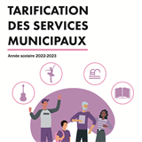 Tarification des services municipaux 2022/2023